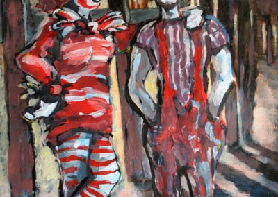 "A Pair of Clowns" by Brendan Hehir